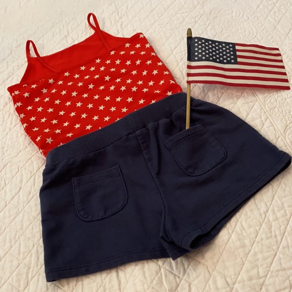 Patriotic Outfit 🇺🇸 Camisole & Short Set